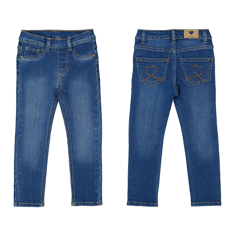 Denim bukse hjerte