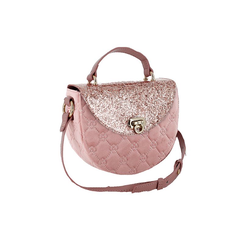 Glitter veske rosa