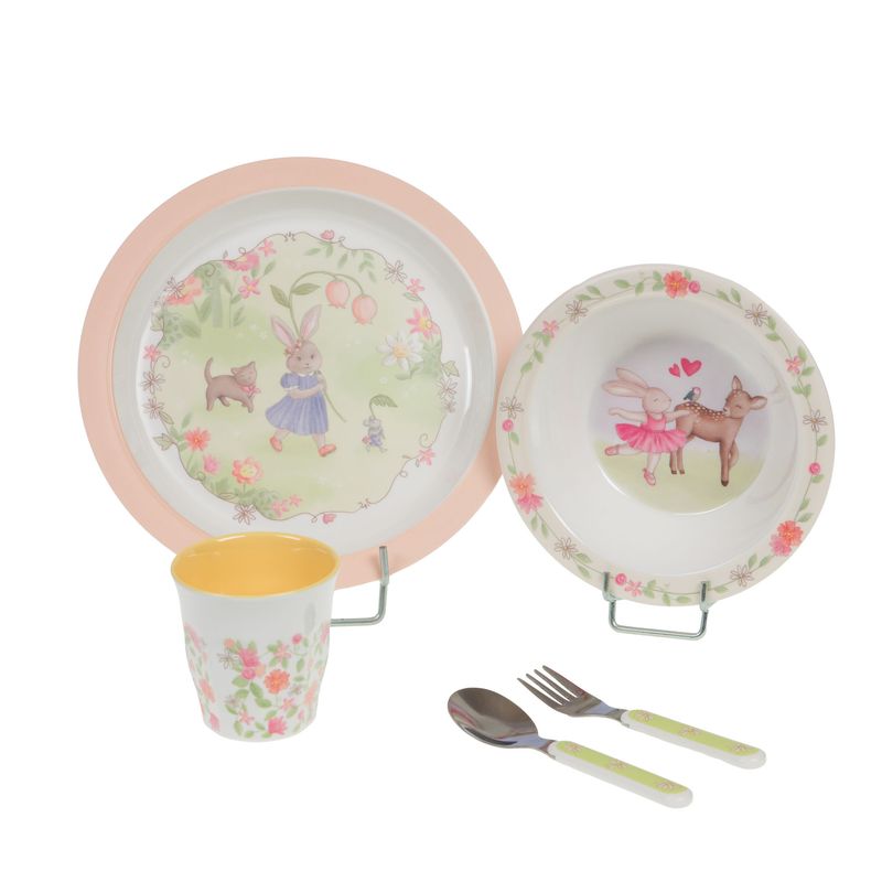 Spisesett 5 deler ballerina