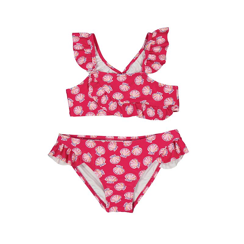 Girl ruffle pinkt bikini