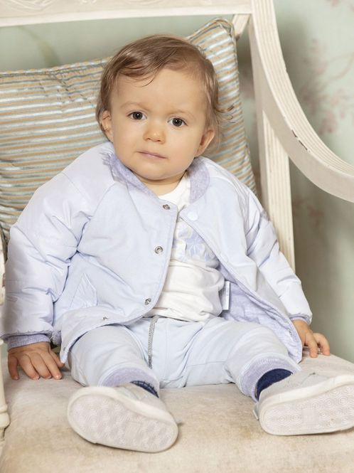 Hovedbilde Bomberjakke lyseblå