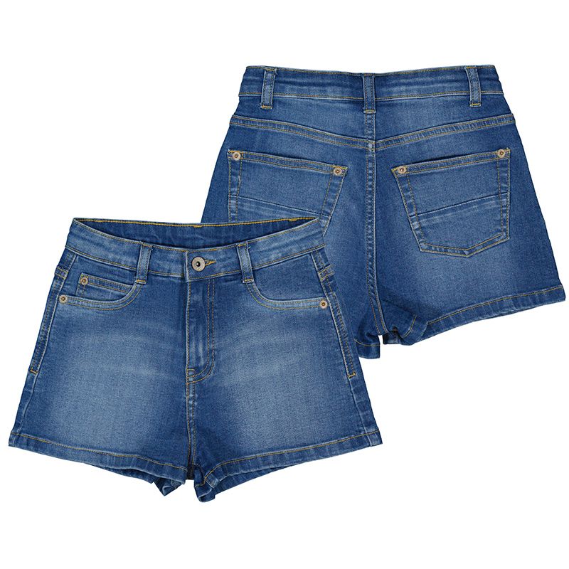 Basic denim shorts