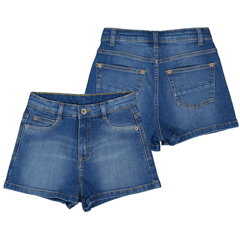Basic denim shorts