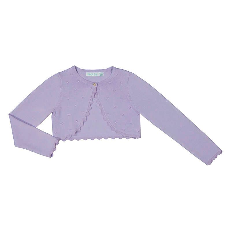 Basic Cardigan lilla